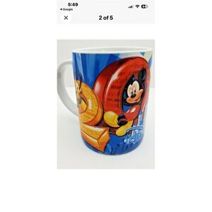 Disney Jerry‎ Leigh Mickey Mouse Donald Duck Goofy Pluto Coffee Mug Ceramic Cup
